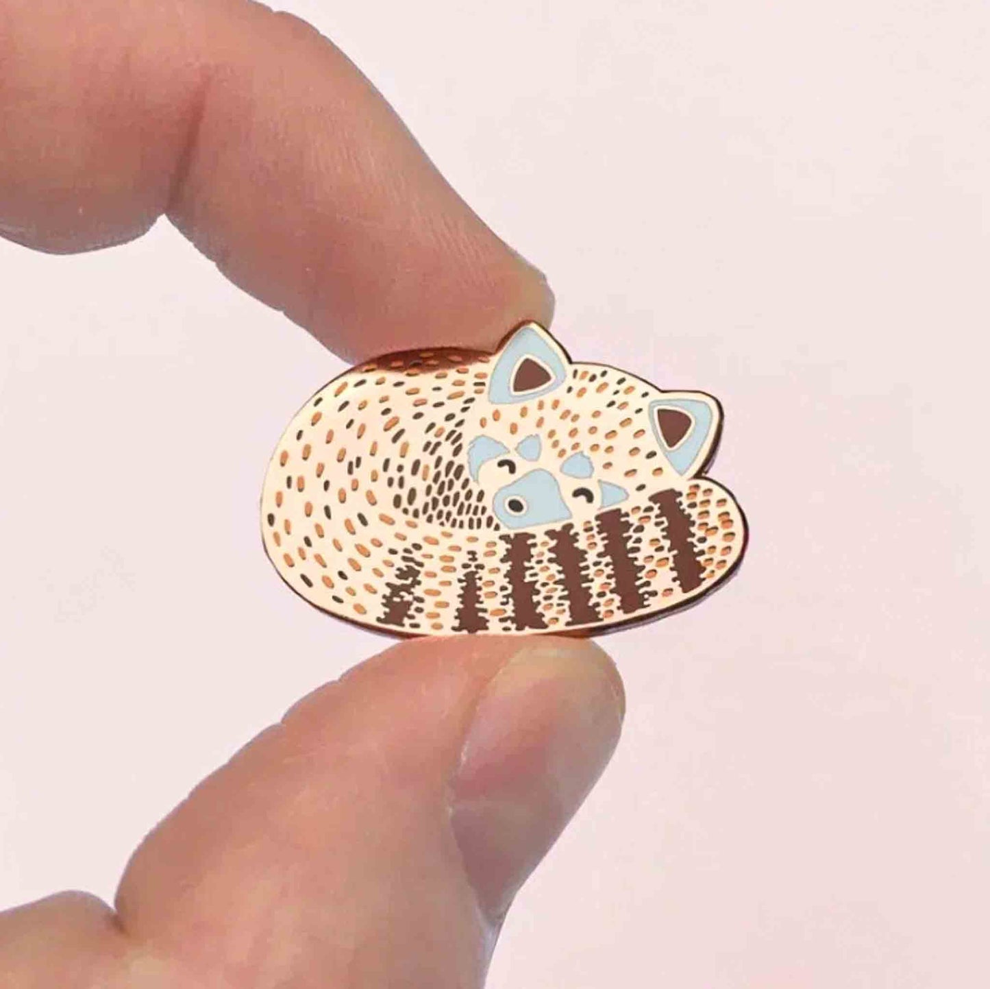 Red Panda Enamel Pin - Available at 2Fast2See.co