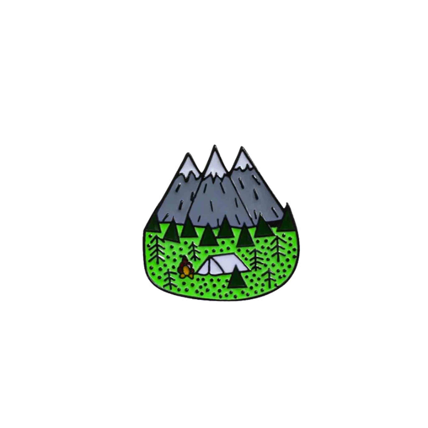 Green & Earth Adventures Enamel Pins - Forest Available at 2Fast2See.co