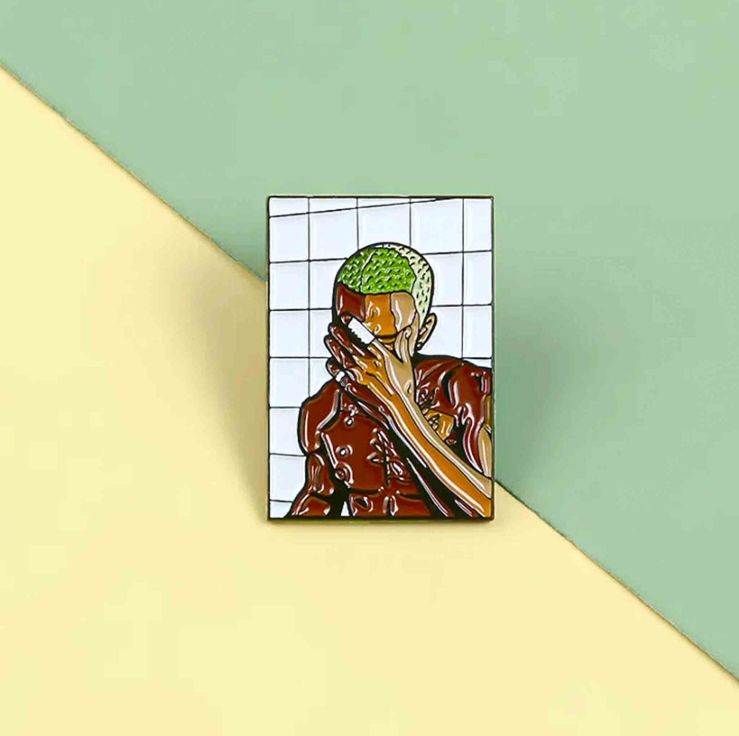 Frank Capra Cartoon Enamel Pin - Available at 2Fast2See.co