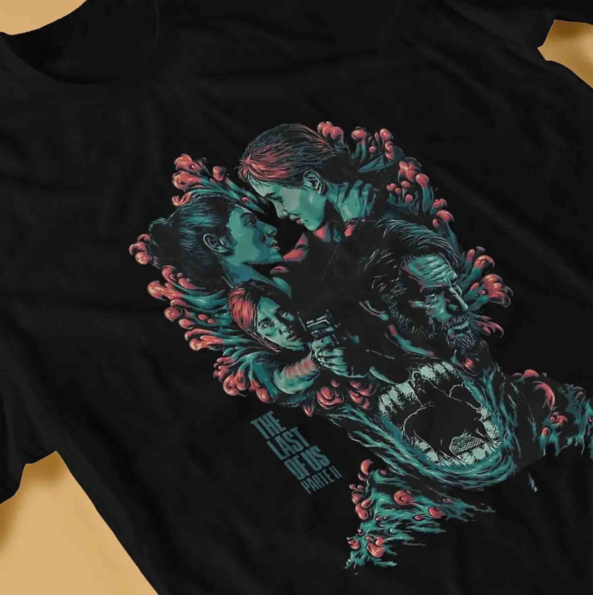The Last Of Us Part II Cotton Tshirt - Available at 2Fast2See.co