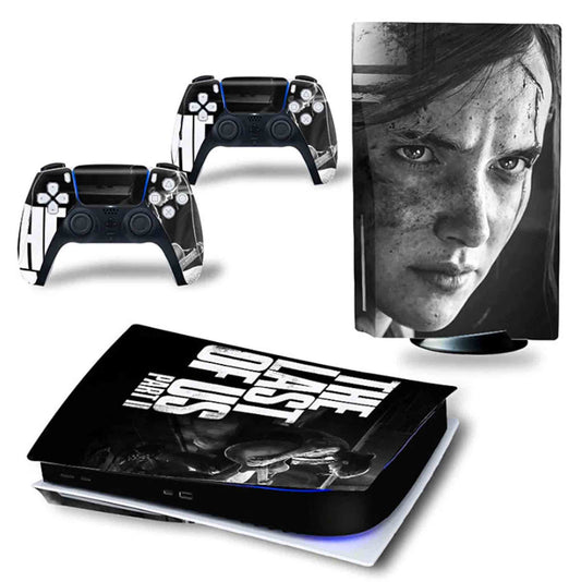 The Last Of Us Ellie PS5 Standard Disc Edition Skin - Available at 2Fast2See.co