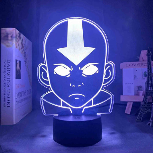 Avatar The Last Airbender 3D LED Character Lamps - Aang Available at 2Fast2See.co