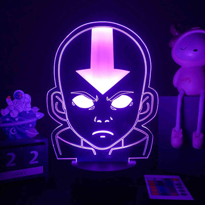 Avatar The Last Airbender 3D LED Character Lamps - Available at 2Fast2See.co