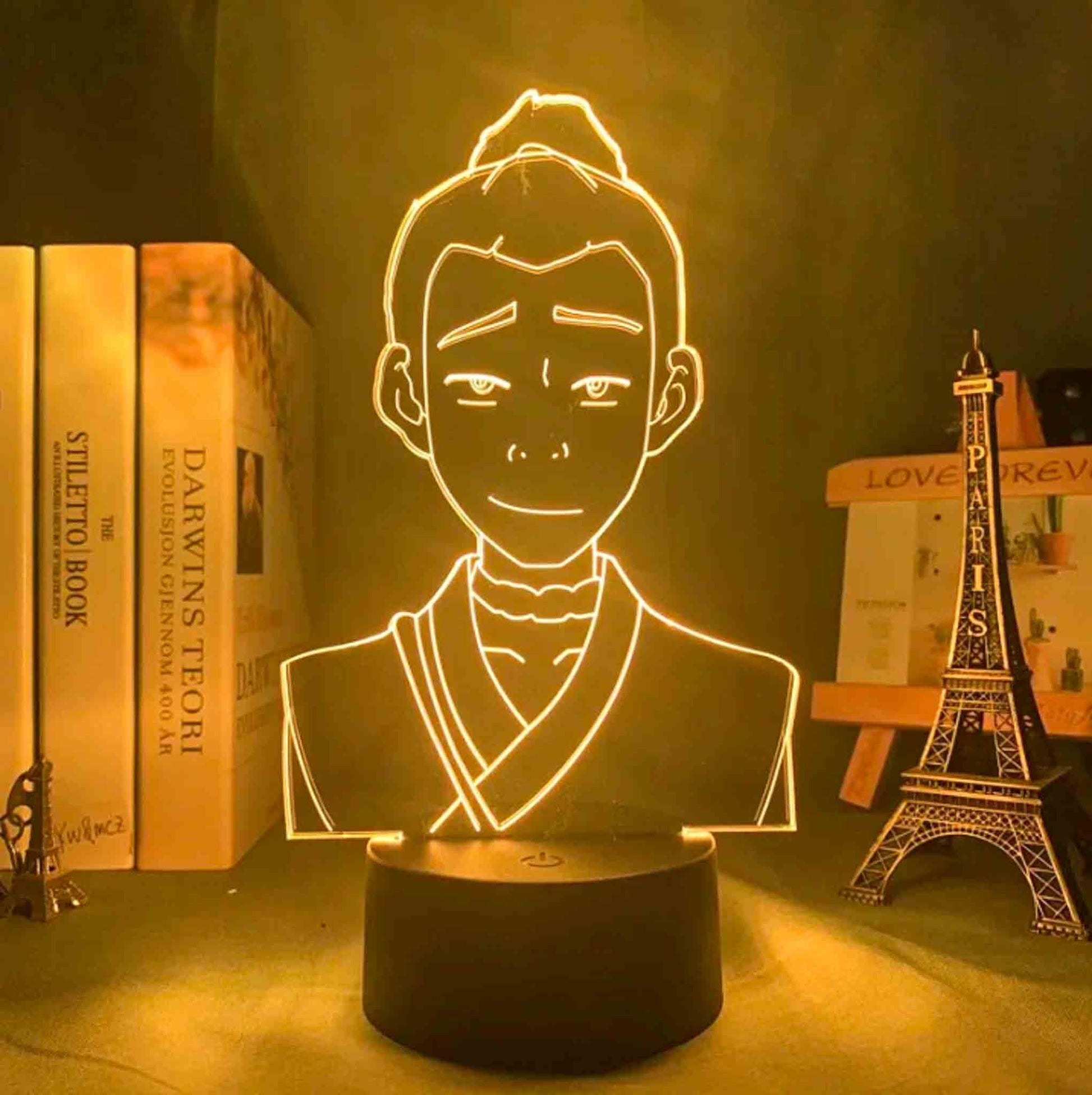 Avatar The Last Airbender 3D LED Character Lamps - Sokka Available at 2Fast2See.co