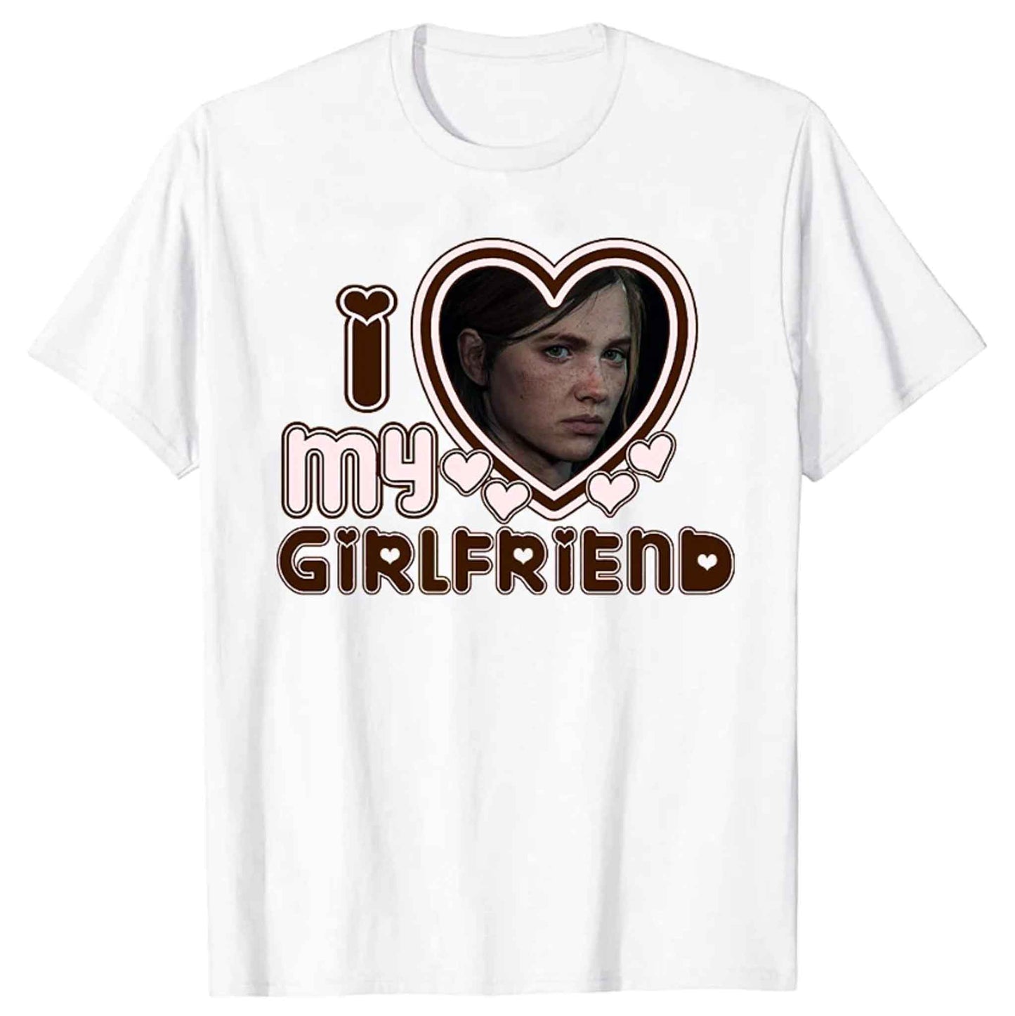 I Love My Girlfriend TShirt - White / XL Available at 2Fast2See.co