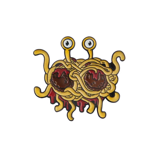 Pastafarianism Enamel Pin - Available at 2Fast2See.co