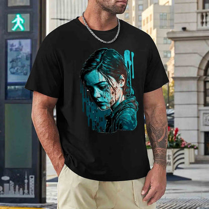 The Last of Us Ellie Artistic Tshirt - Available at 2Fast2See.co