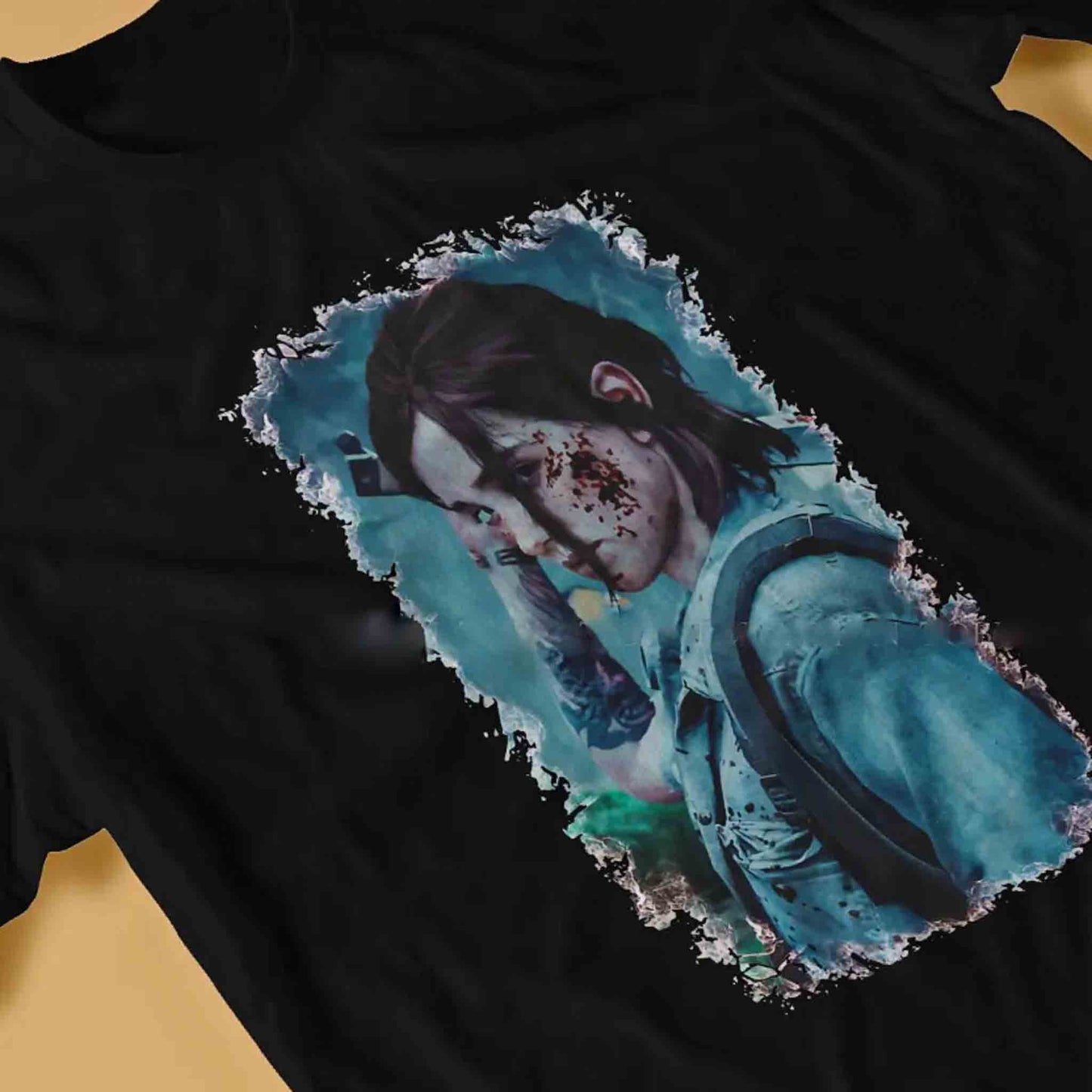 The Last of Us Cinematic Ellie Tshirt - Available at 2Fast2See.co