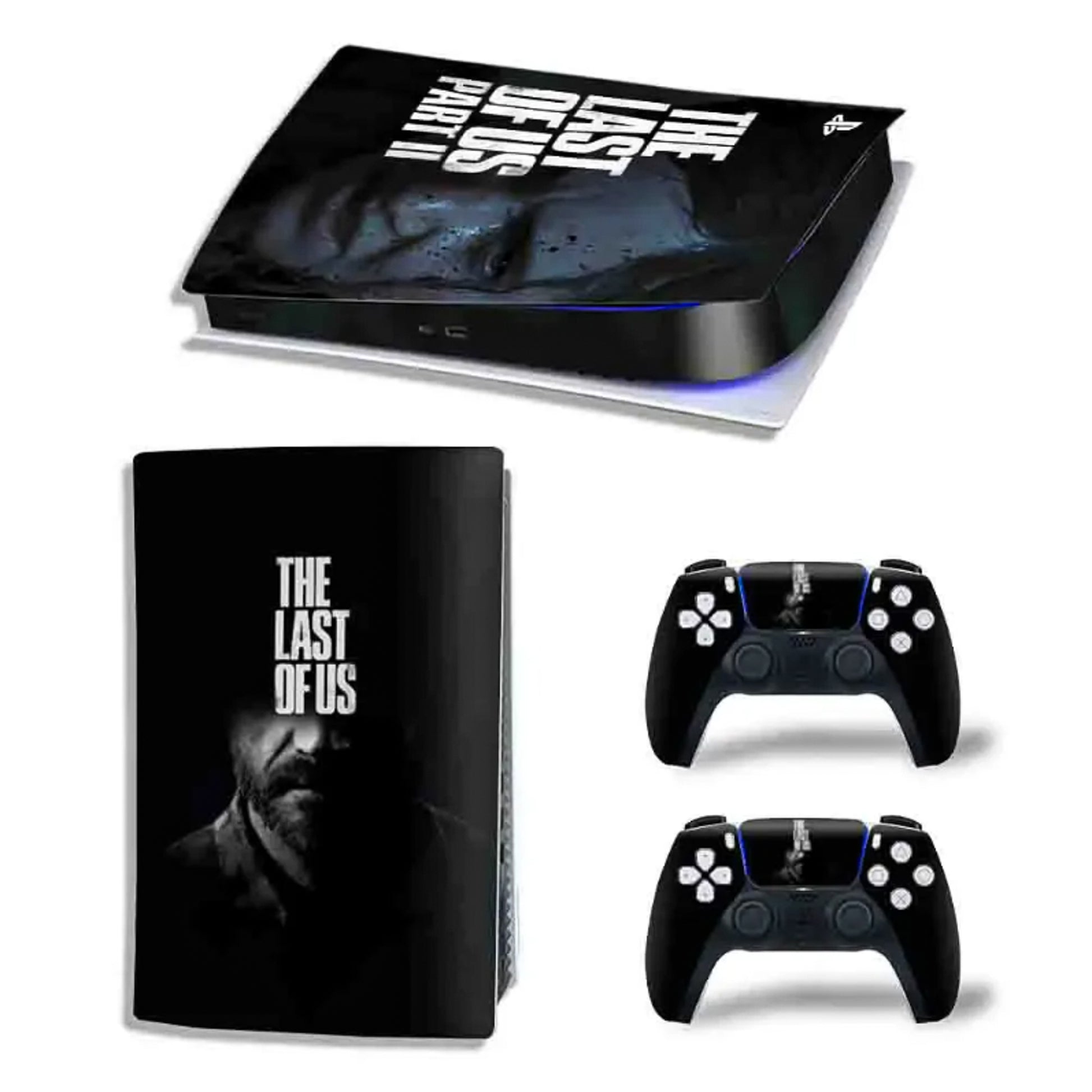 The Last of Us PS5 Joel & Ellie Part II Digital Skin for Console & Controllers - Available at 2Fast2See.co