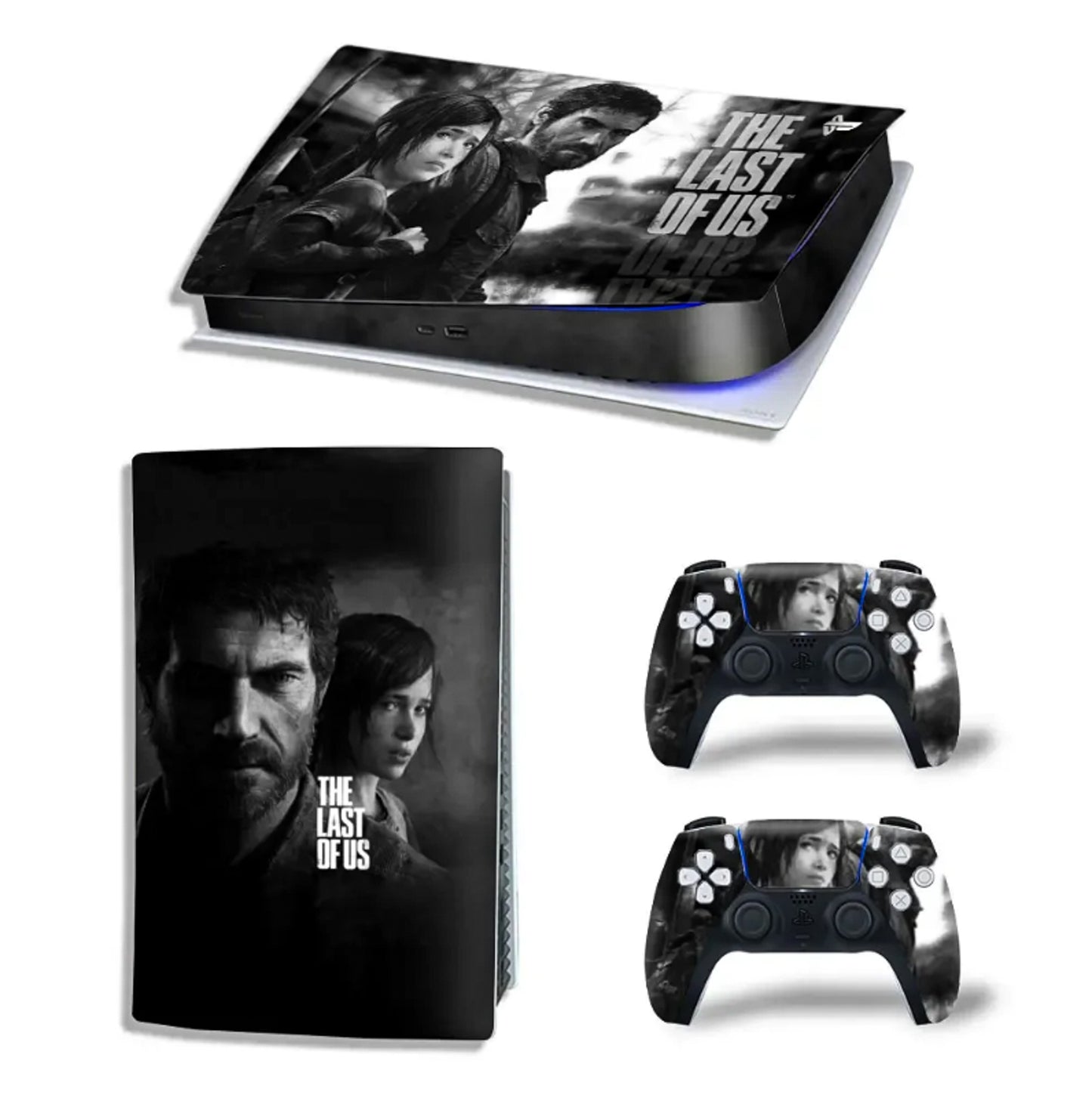 The Last of Us PS5 Joel & Ellie Part I Digital Skin for Console & Controllers - Available at 2Fast2See.co