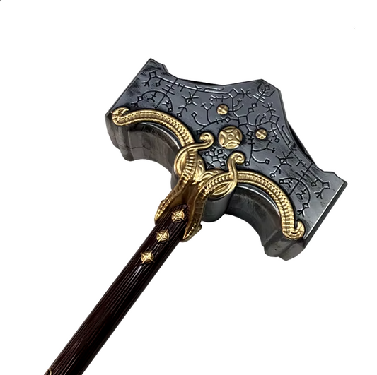 God of War 4 Thor's Hammer Weapon Cosplay Thunder Stormbreaker