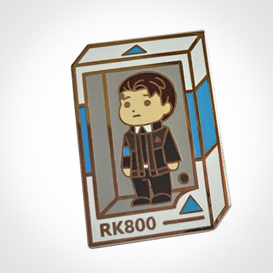 Detroit Become Human Connor RK800 Pin Badge