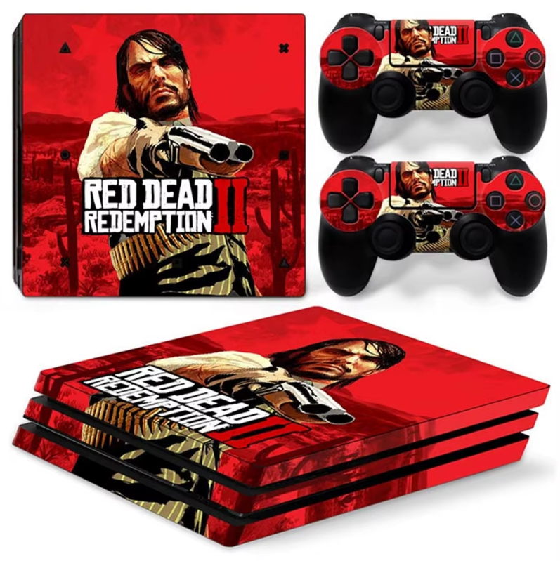 Red Dead Redemption 2 Video Game Inspired PS4 PRO Skin