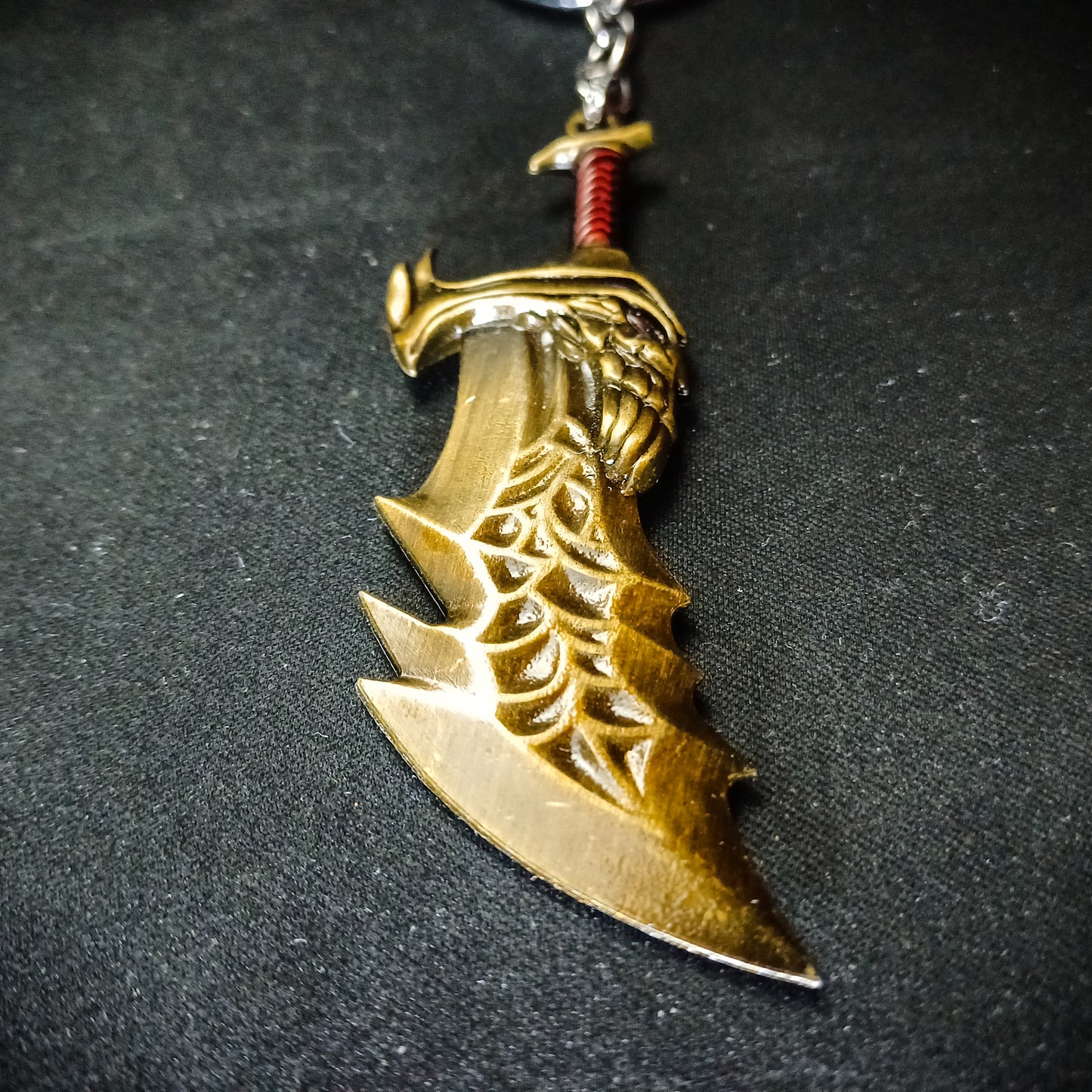 God of War Blades of Chaos Keychain