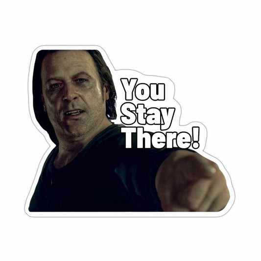 Detroit Become Human Todd Williams You stay there! Stickers Set