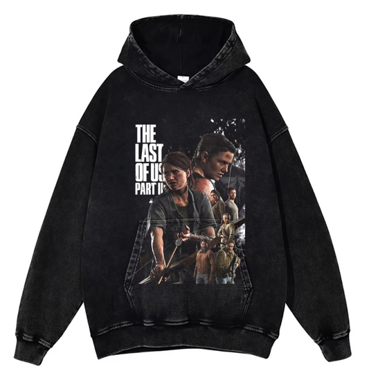 The Last of Us Part II Epic Character Design Vintage Hoodie