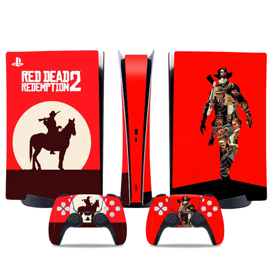 Red Dead Redemption 2 Cinematic Skin For PS5 Digital Slim/PS5 Edition