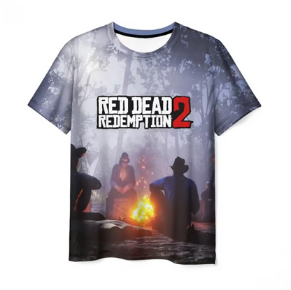 Red Dead Redemption 2 Cinematic Campfire Tshirt