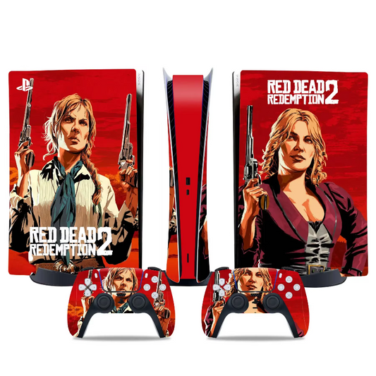 Red Dead Redemption 2 Badass Skin For PS5 Digital Slim/PS5 Edition