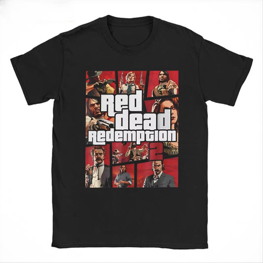 Red Dead Redemption Action Game Casual Tshirt