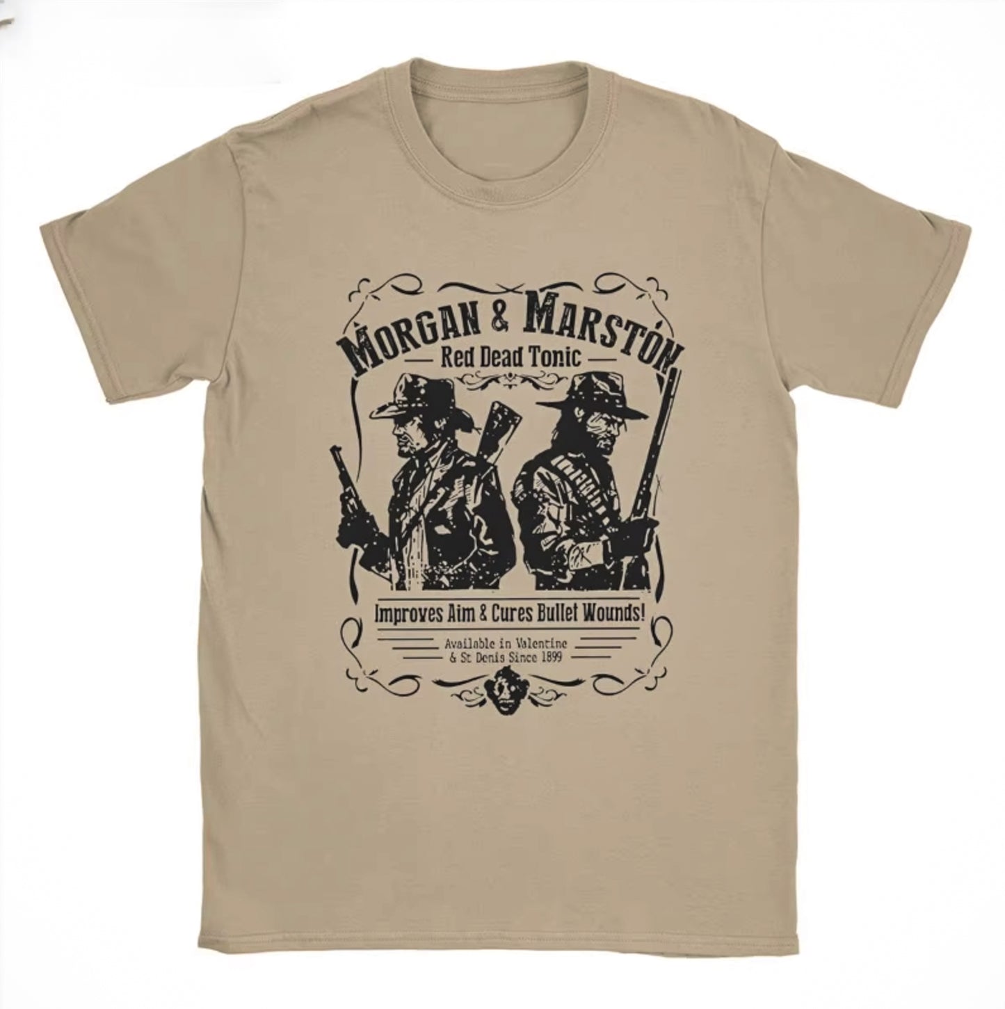 Red Dead Redemption Morgan & Marston 100% Cotton Tshirt