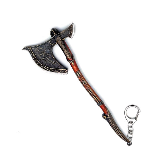 God of War Epic Leviathan Axe Very Detailed Keychain with Clasp