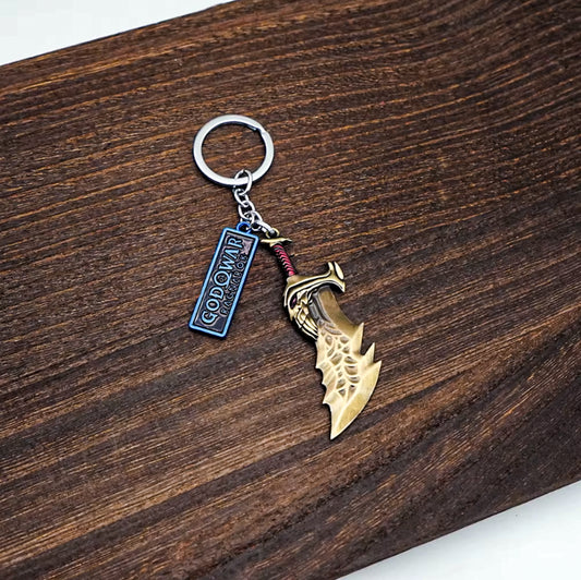 God of War Video Game Blade of Chaos Keychain