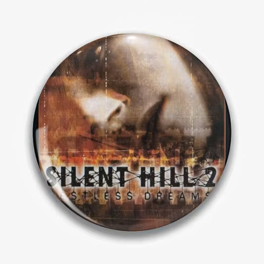 Silent Hill 2 Soft Button Pin Brooch