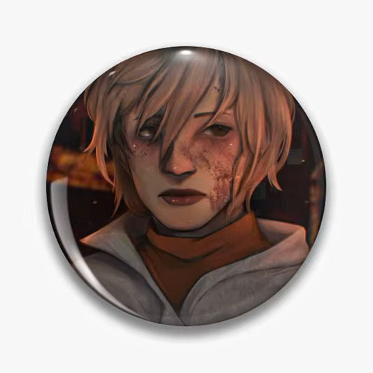 Silent Hill 3 Heather Cheryl Mason Button Pin Brooch