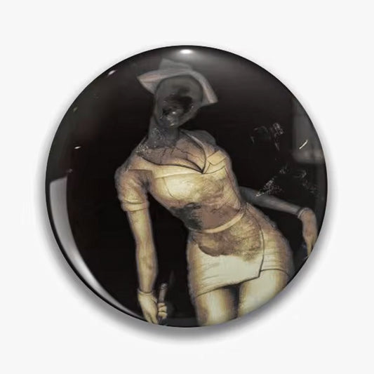 Silent Hill Soft Button Pin Brooch