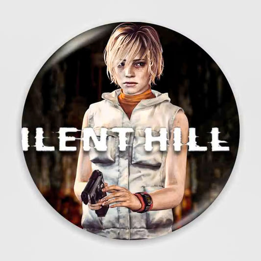 Silent Hill 3 Inspired Pin Brooch + Stand