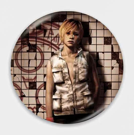 Silent Hill 3 Inspired Pin Brooch + Stand