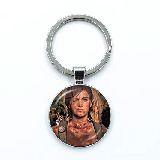 The Last of Us Part II Ellie Williams Keychain Charm Keyring