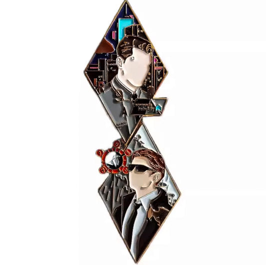 Become Human Game Connor Set Metal Badges Limited - Default Title Available at 2Fast2See.co