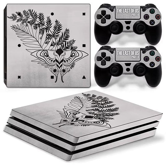 The Last of Us PS4 Pro Skin Cover for Console and 2 Controllers - Default Title Available at 2Fast2See.co