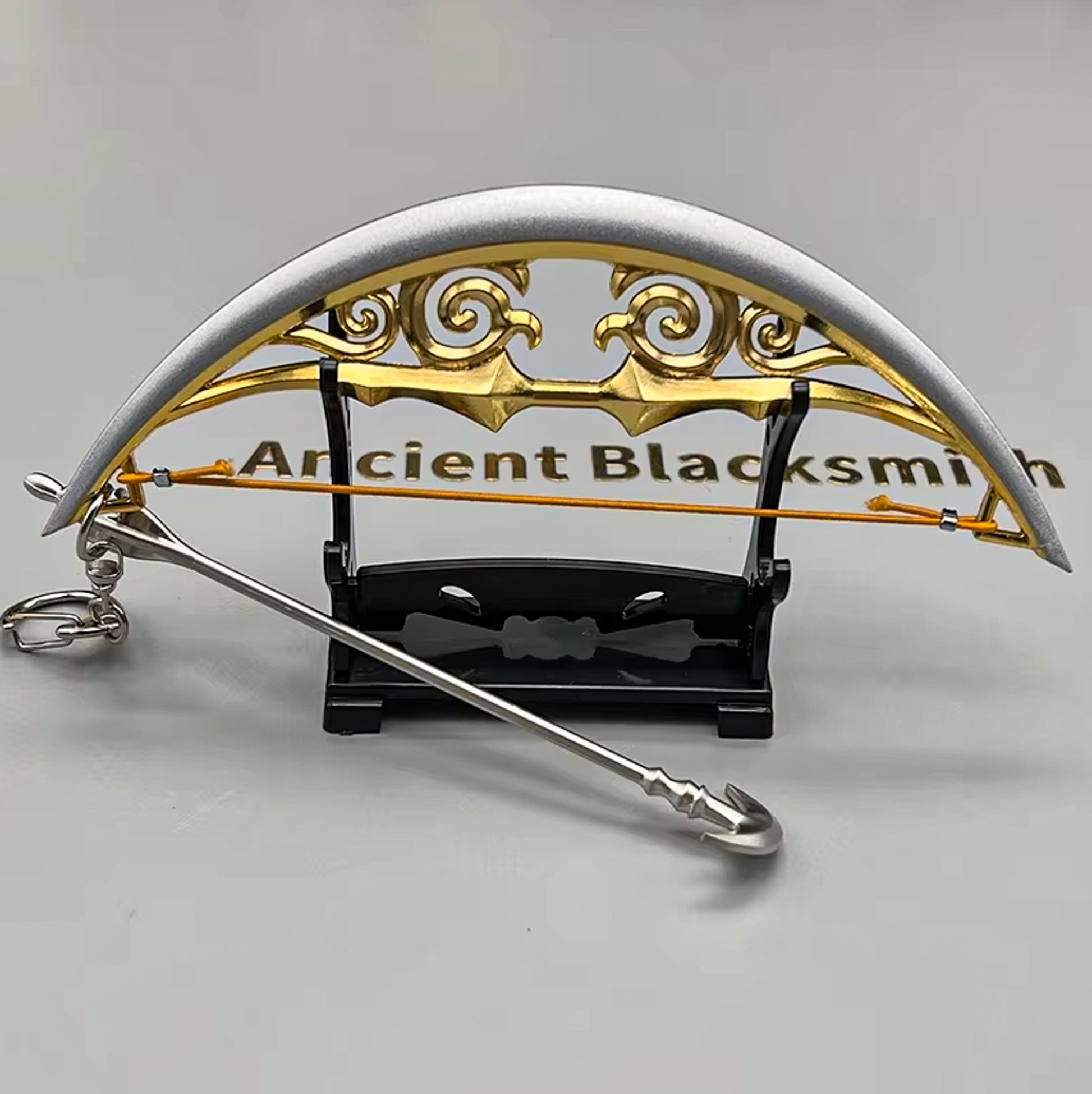 The Legend of Zelda 15cm Game Replica Bow of Light Metal Weapon - Bow of Light + Stand 1 Available at 2Fast2See.co