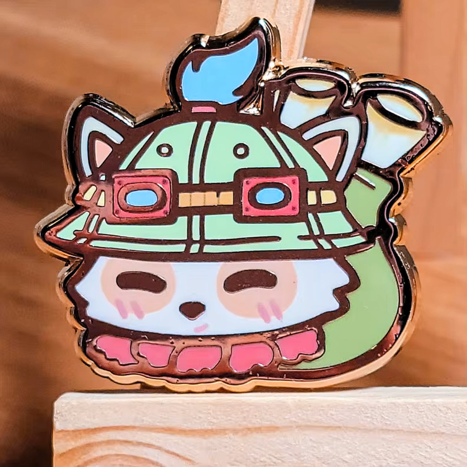Teemo League of Legends LOL Enamel Pin - Default Title Available at 2Fast2See.co