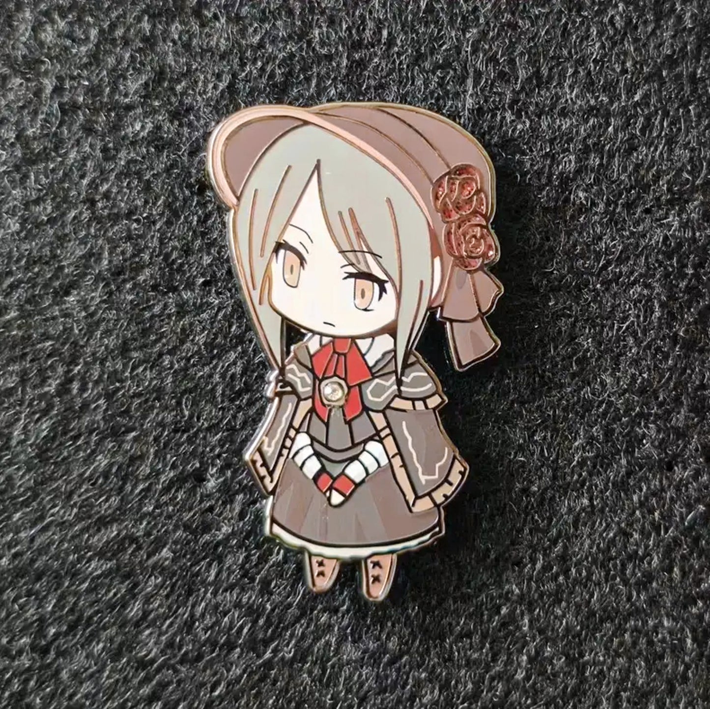 Bloodborne The Doll Enamel Pin Handmade Gift