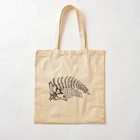 The Last Of Us Ellie's Tattoo Inspired Heavy Cotton Canvas Tote Bag - 25X30cm Available at 2Fast2See.co