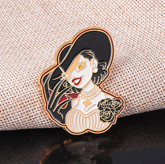 Resident Evil Village Lady Dimitrescu Enamel Pin