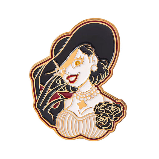 Resident Evil Village Lady Dimitrescu Enamel Pin