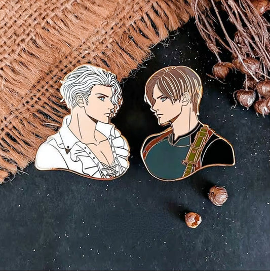 Resident Evil 4 - Leon Kennedy - Hard Enamel Pin