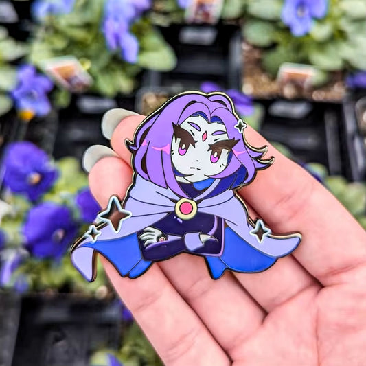 Raven Hard Enamel Pin - Default Title Available at 2Fast2See.co