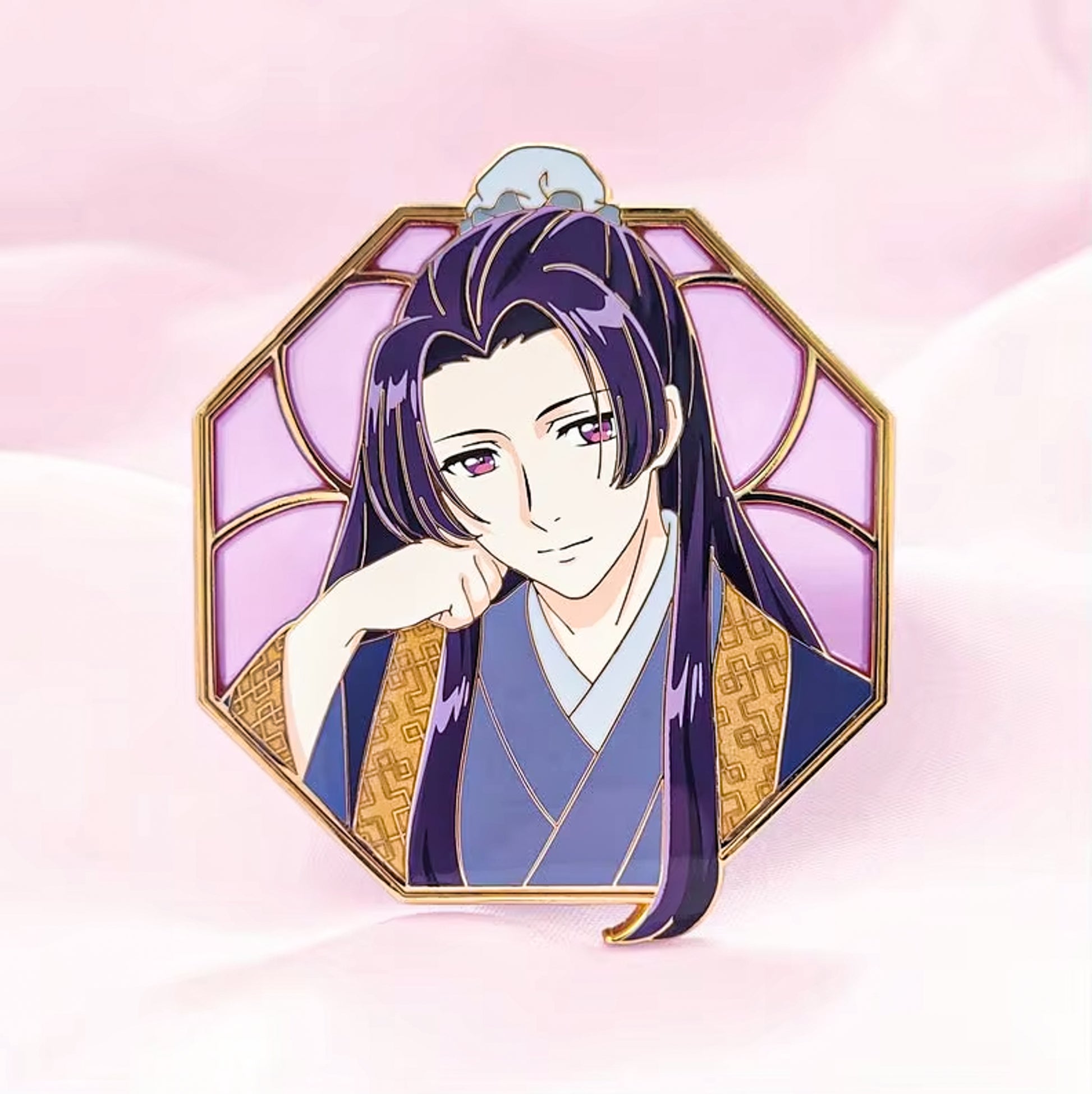 Jinshi Portrait Enamel Pin - Default Title Available at 2Fast2See.co