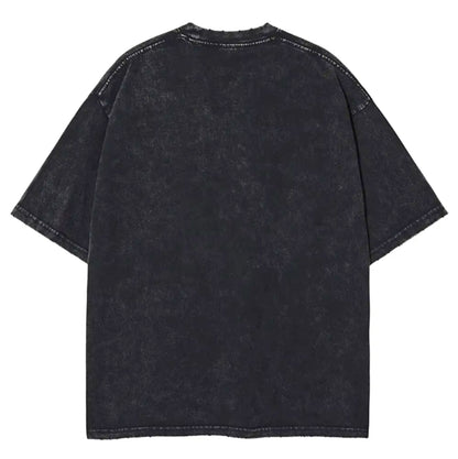 Telltale's The Walking Dead Vintage Washed Black Tshirt - Vintage Black / S Available at 2Fast2See.co