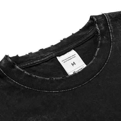 Telltale's The Walking Dead Vintage Washed Black Tshirt - Vintage Black / S Available at 2Fast2See.co