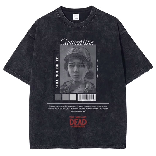 Telltale's The Walking Dead Inspired Vintage Tshirt
