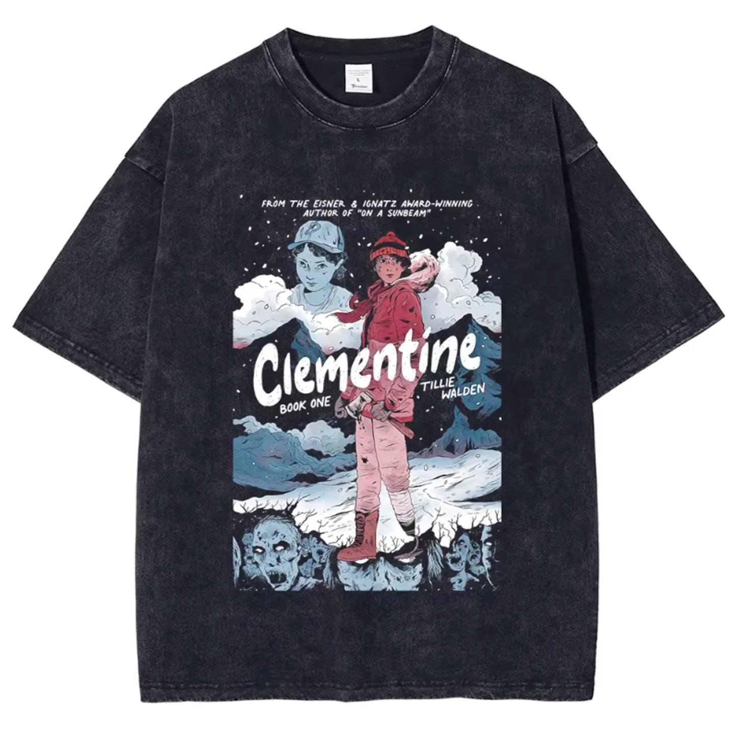 Telltale's The Walking Dead Clementine Vintage Casual Tshirt