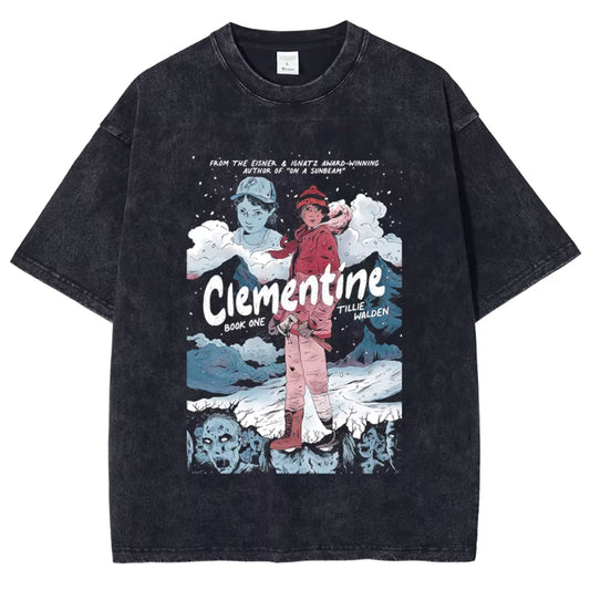 Telltale's The Walking Dead Clementine Vintage Casual Tshirt