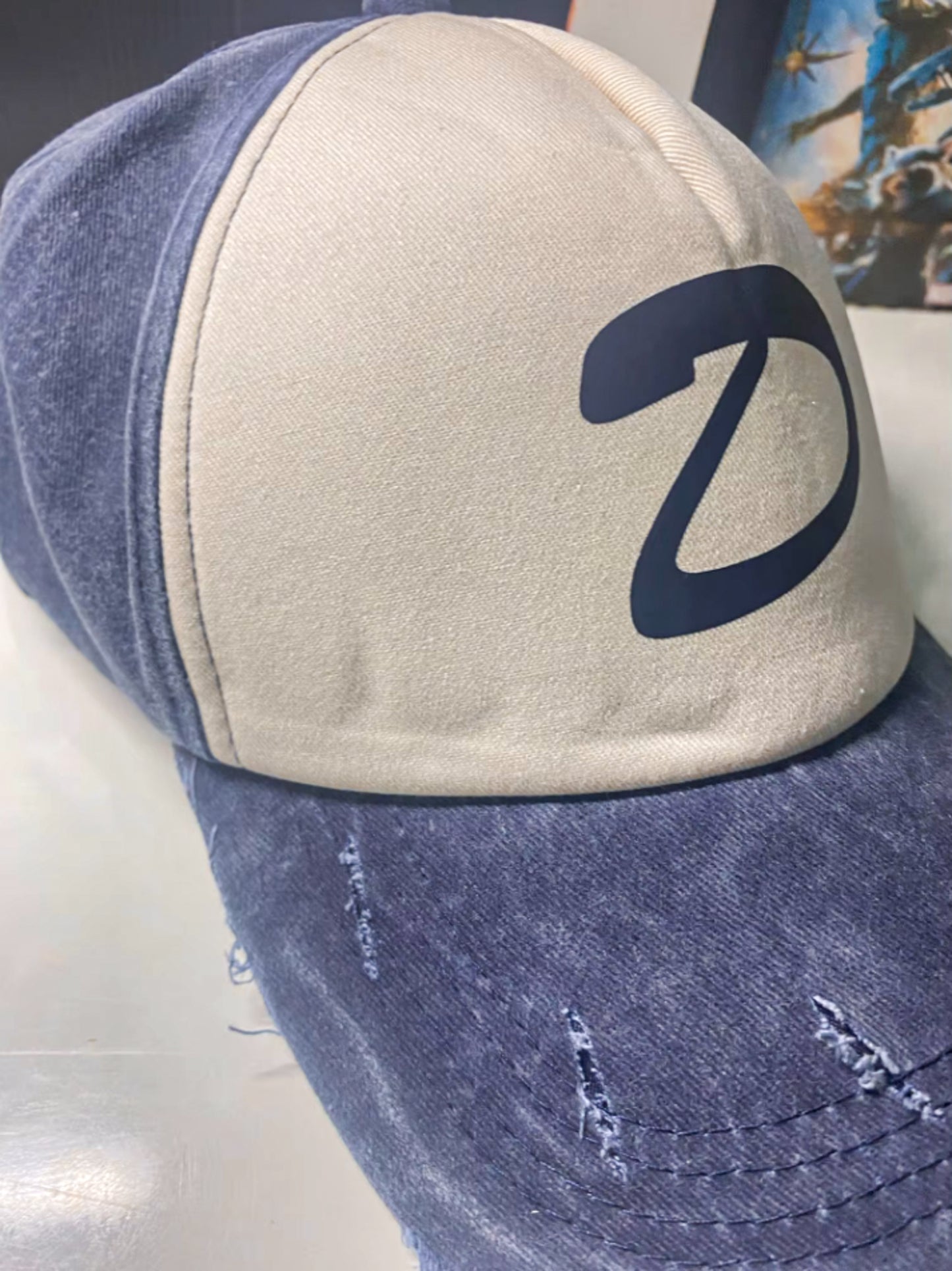 Telltale's The Walking Dead Clementine's Clean Replica Design Hat Baseball Cap - Navy Blue / One Size Available at 2Fast2See.co